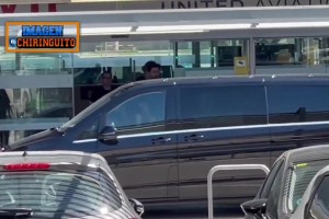 他来了！戈登抵达巴塞罗那准备签约了